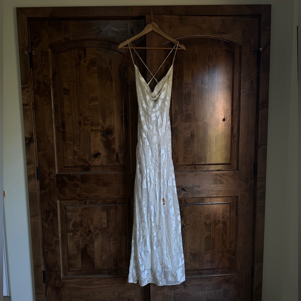 Rat & Boa White Primrose Dress Size L